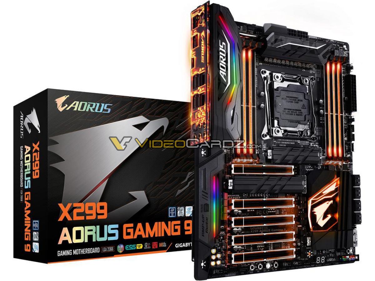 Detail Gigabyte Ga X299 Aorus Gaming 9 Lga 2066 X299 Ddr4 Nomer 17