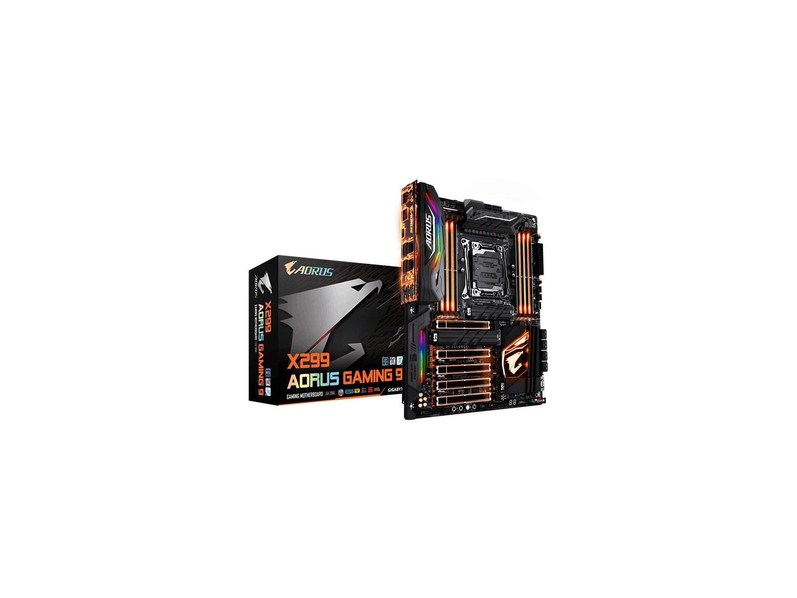 Detail Gigabyte Ga X299 Aorus Gaming 9 Lga 2066 X299 Ddr4 Nomer 52