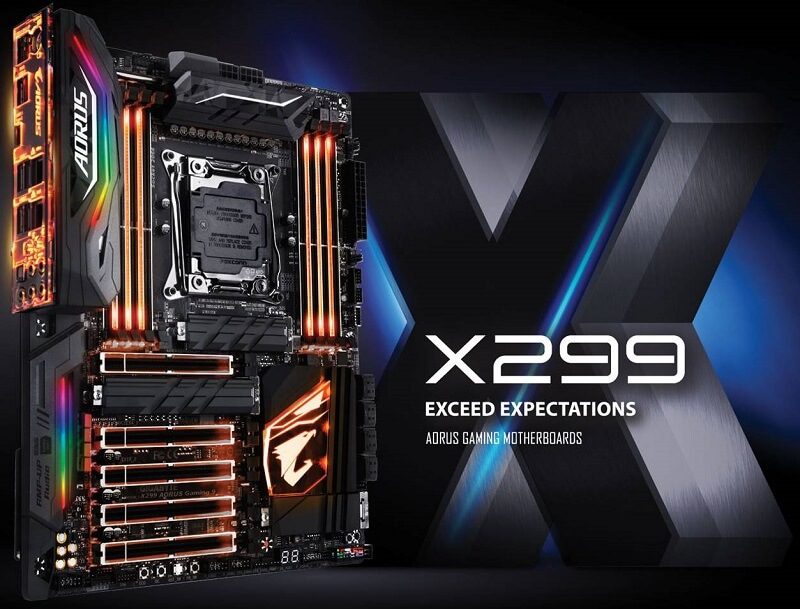 Detail Gigabyte Ga X299 Aorus Gaming 9 Lga 2066 X299 Ddr4 Nomer 7