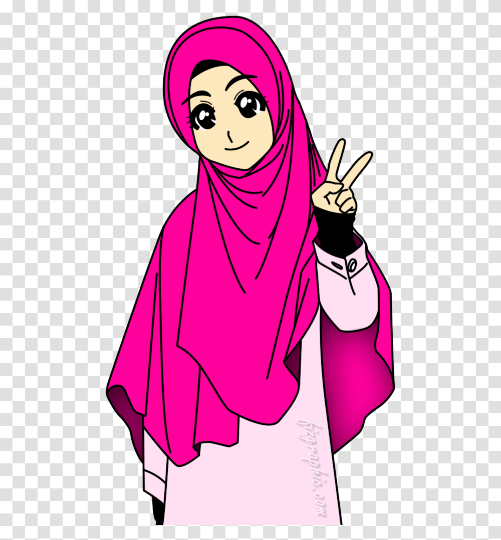 Animasi Perempuan Muslimah - KibrisPDR