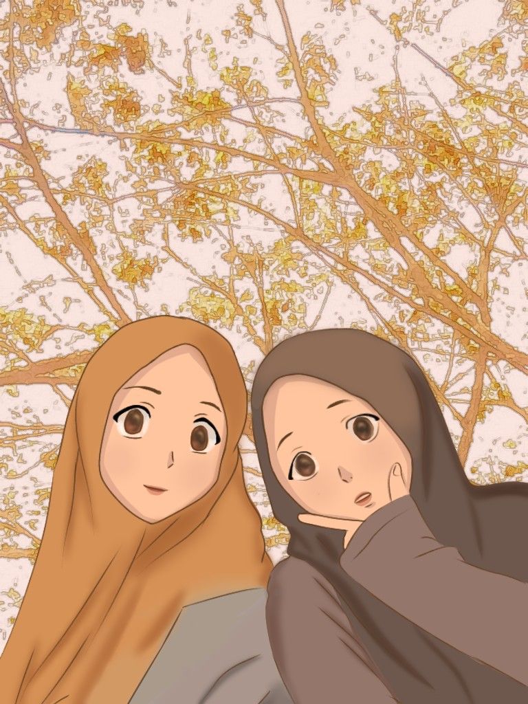 Detail Animasi Persahabatan Muslimah Nomer 41