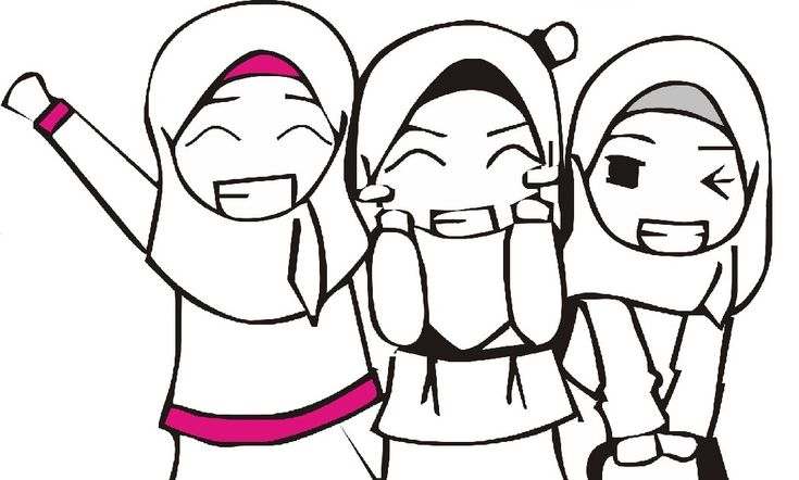 Detail Animasi Persahabatan Muslimah Nomer 55