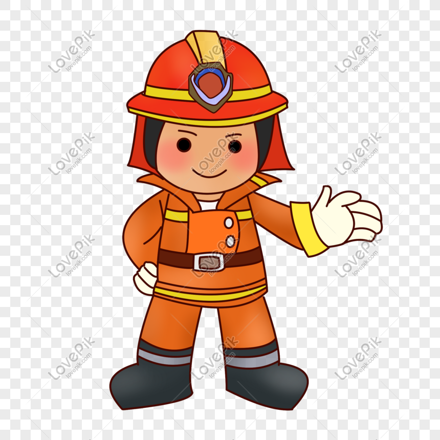 Detail Animasi Petugas Pemadam Kebakaran Nomer 2