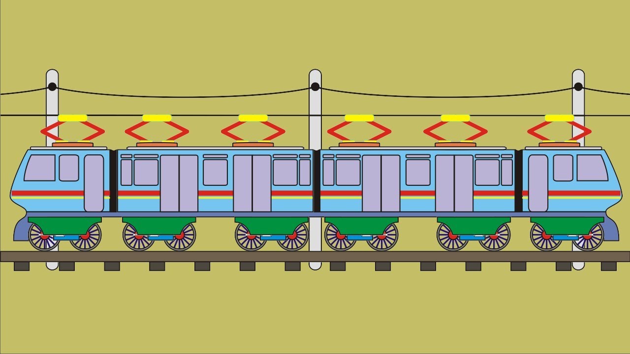 Detail Animasi Rel Kereta Api Nomer 4