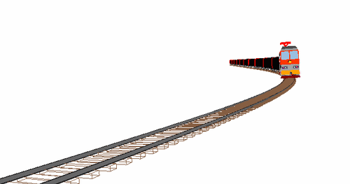 Detail Animasi Rel Kereta Api Nomer 45