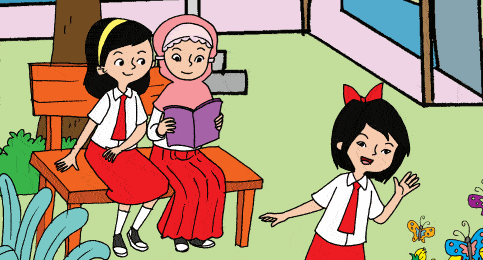 Detail Animasi Taman Sekolah Nomer 41