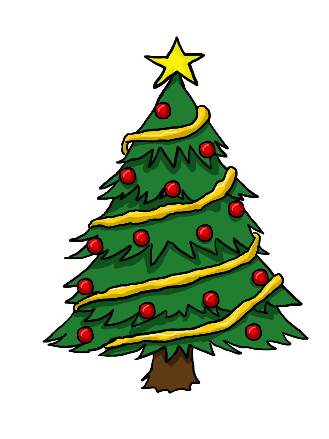 Detail Animated Christmas Tree Png Nomer 3