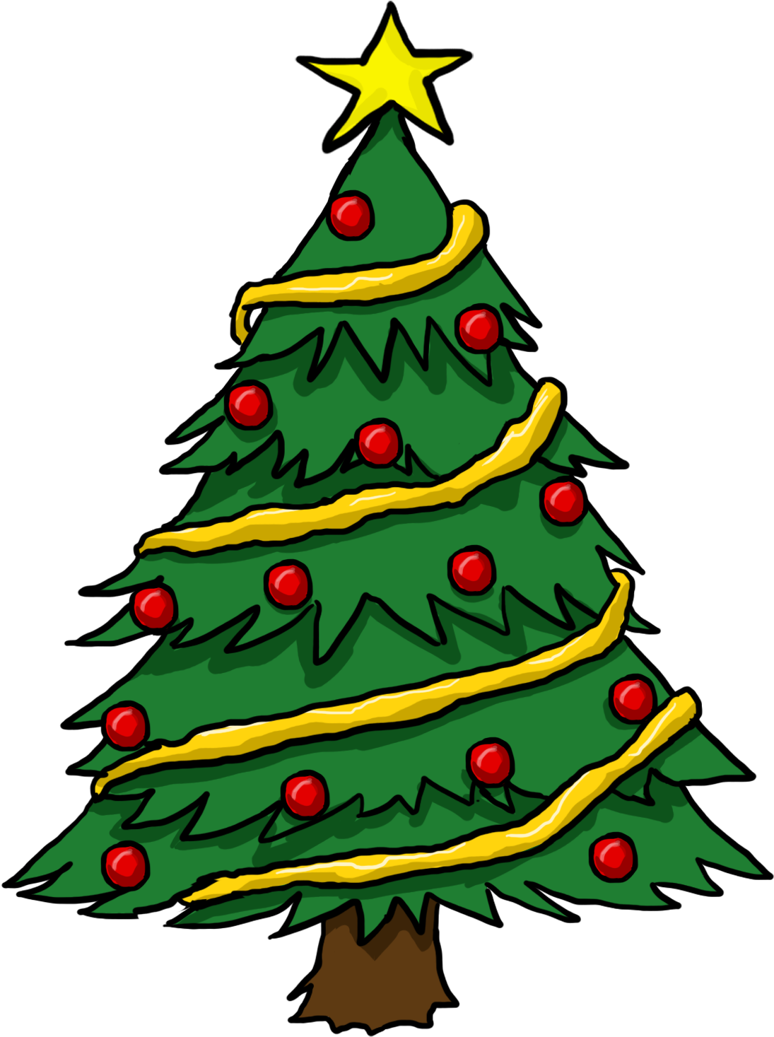 Detail Animated Christmas Tree Png Nomer 9