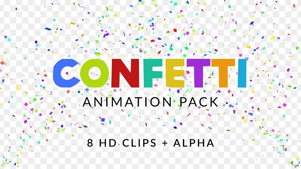 Detail Animated Confetti Powerpoint Template Nomer 18