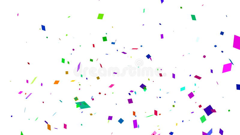 Detail Animated Confetti Powerpoint Template Nomer 29