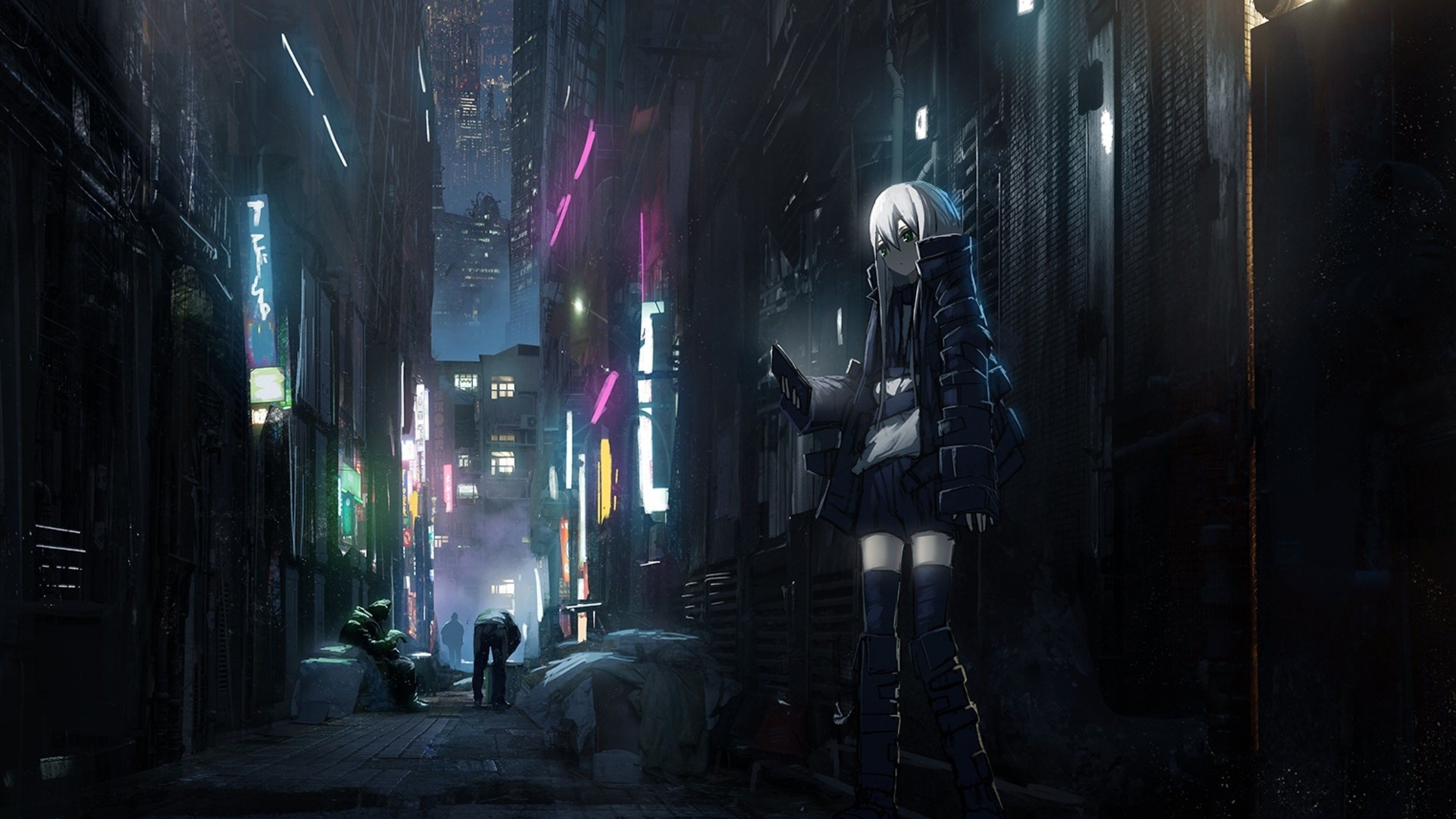 Detail Anime Background City Nomer 30