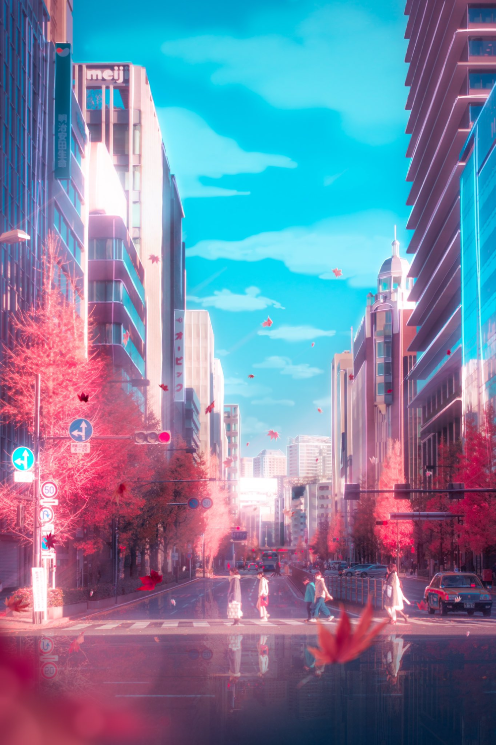 Detail Anime Background City Nomer 34