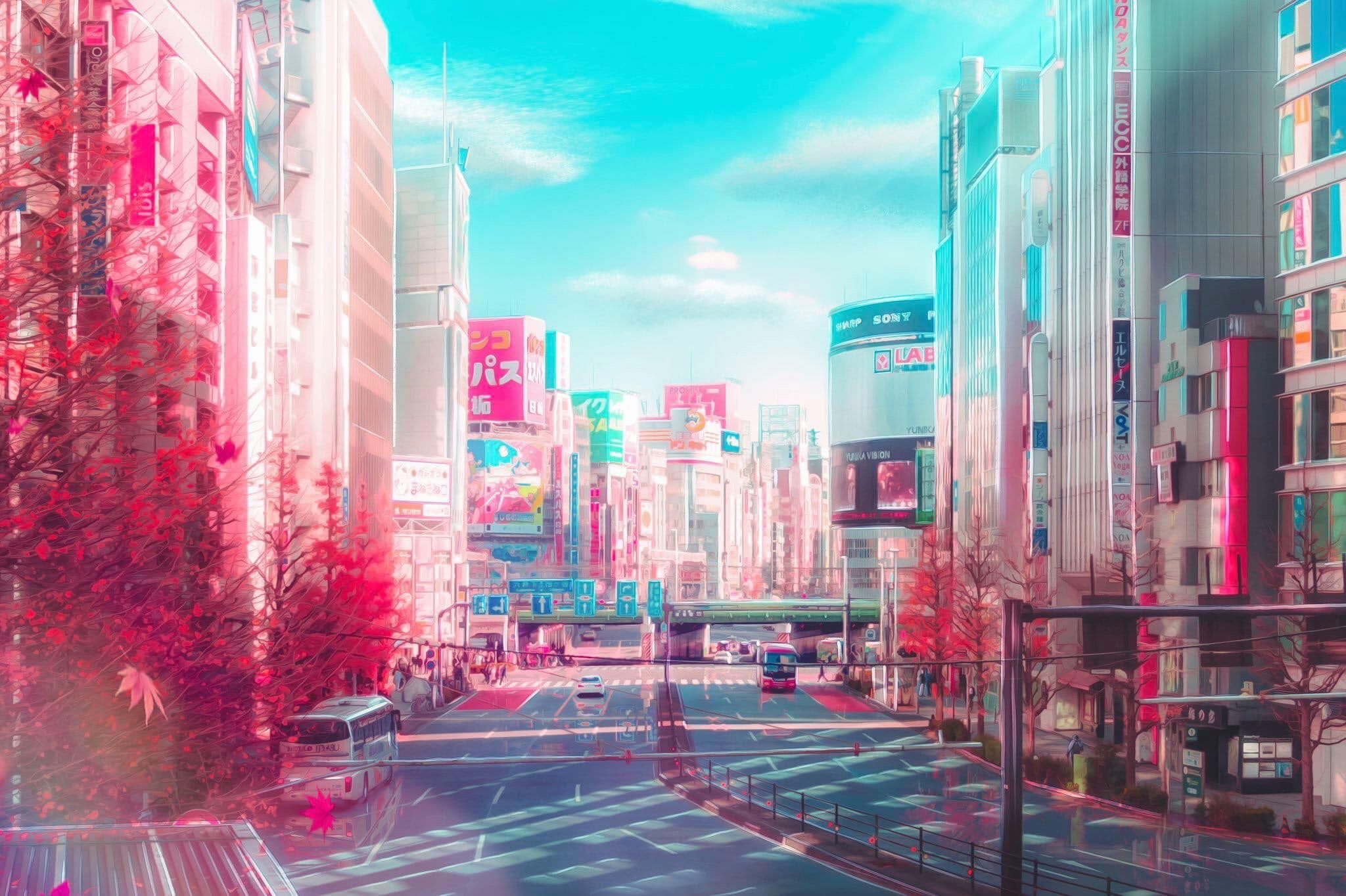 Detail Anime Background City Nomer 53