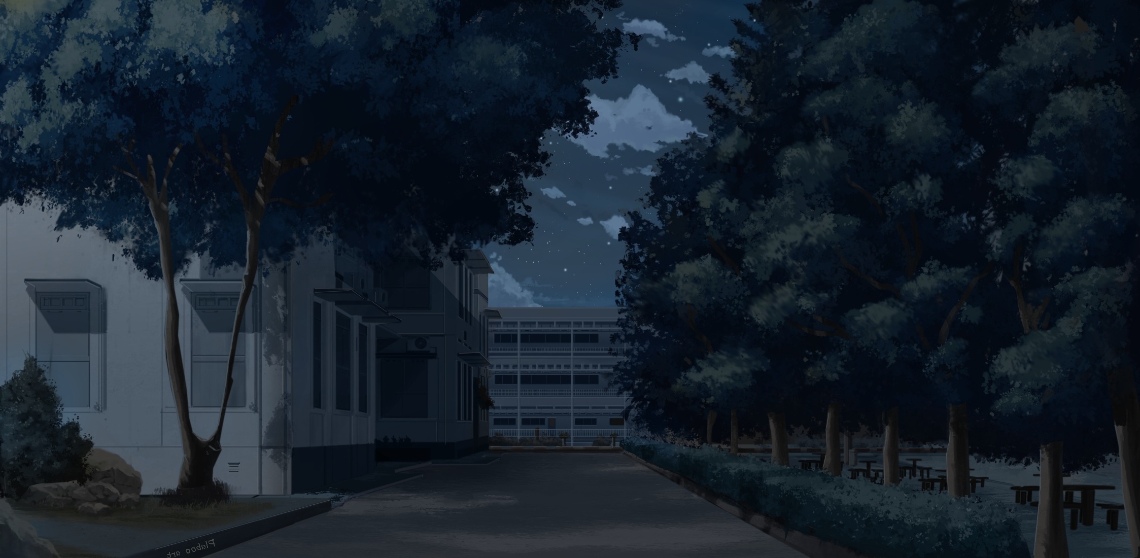 Detail Anime Background Night Nomer 43