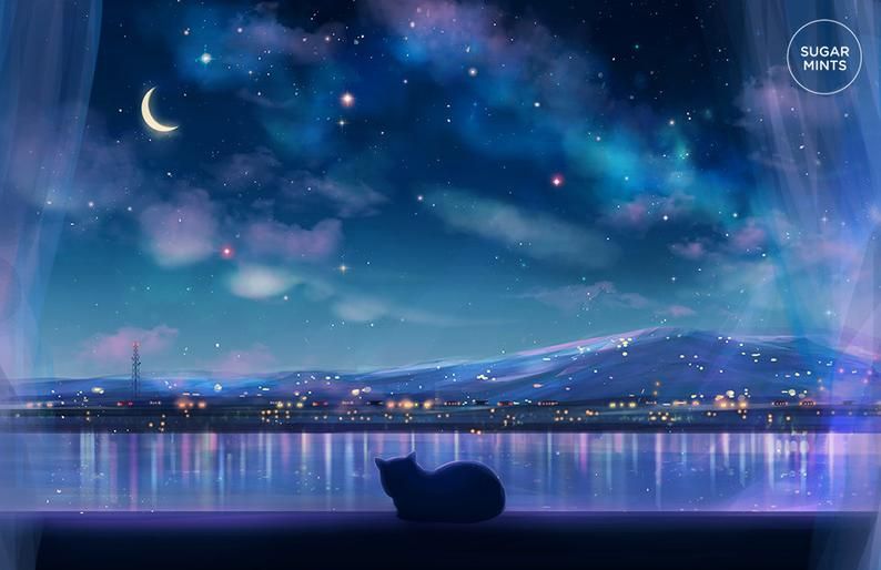 Detail Anime Background Night Nomer 53