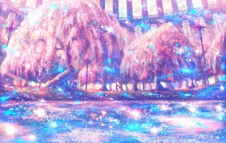 Detail Anime Background Pink Nomer 47