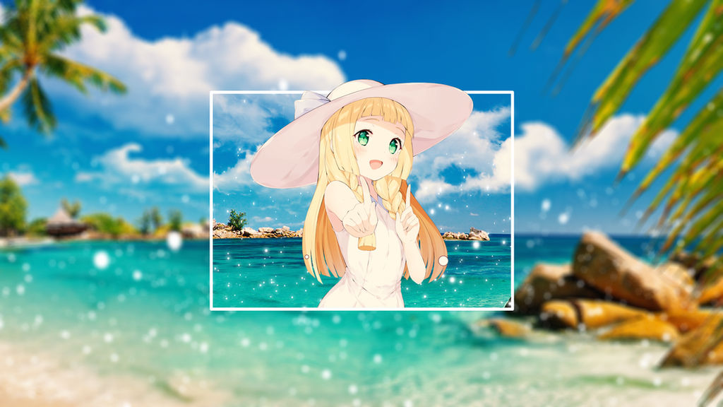 Detail Anime Beach Wallpaper Nomer 55