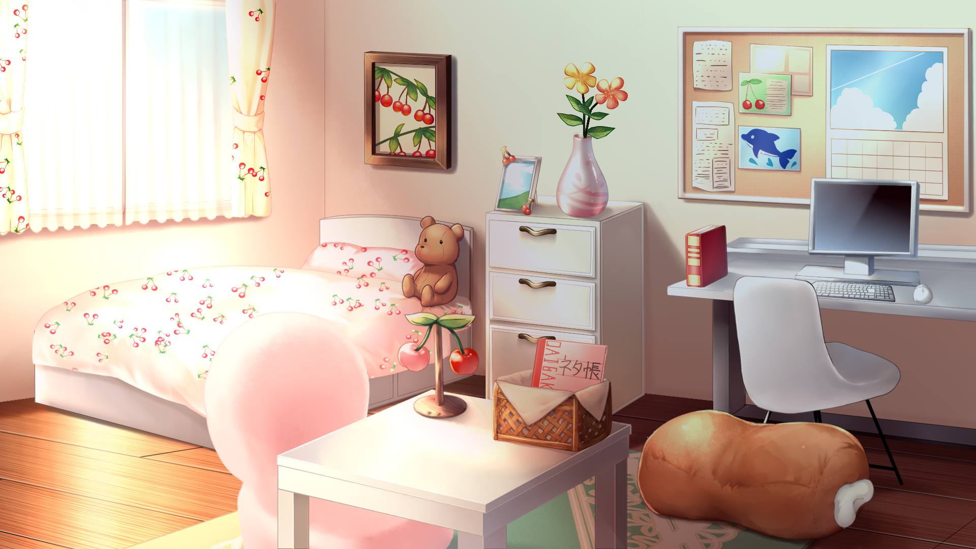 Detail Anime Bed Background Nomer 25