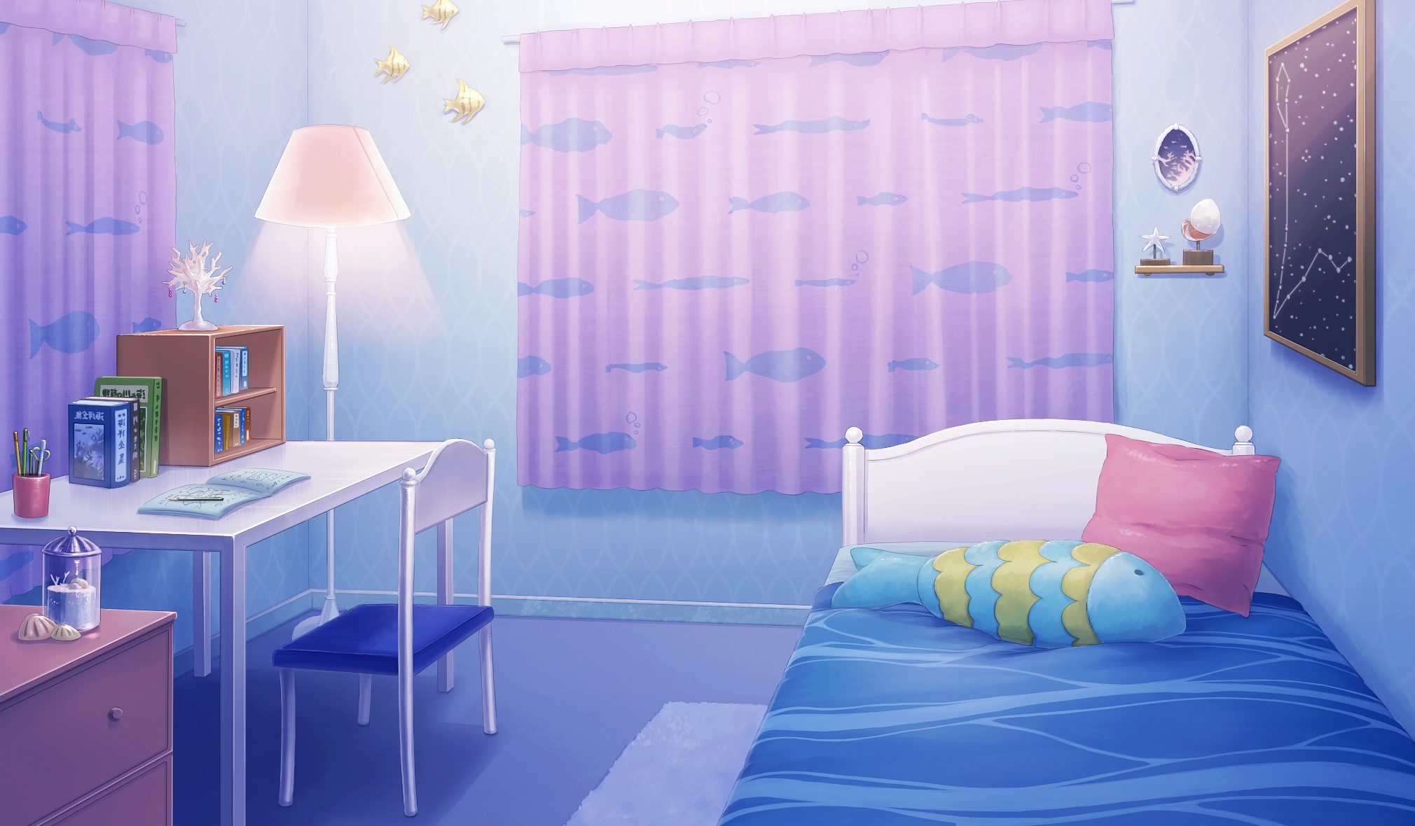 Detail Anime Bed Background Nomer 53