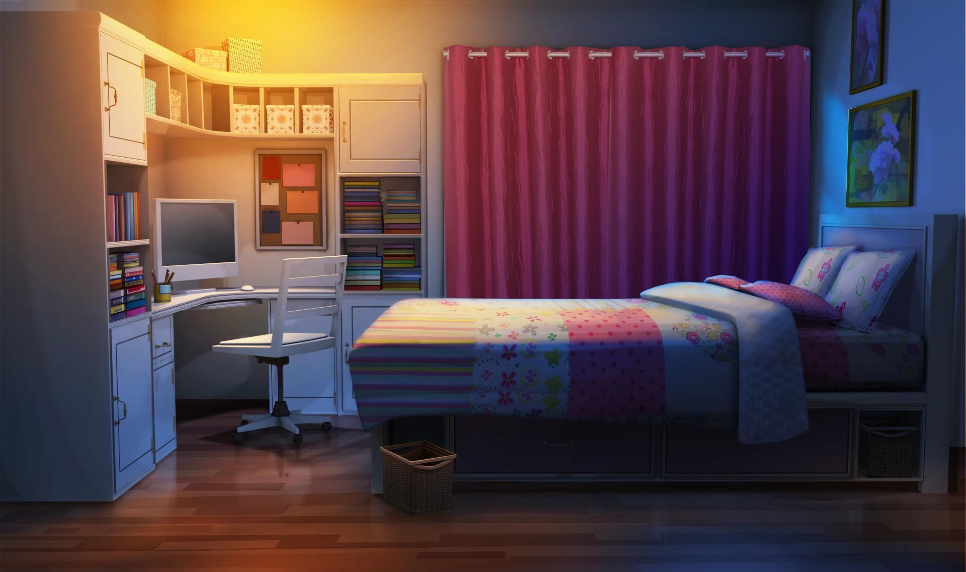 Anime Bedroom Background - KibrisPDR