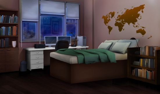 Detail Anime Bedroom Background Nomer 16