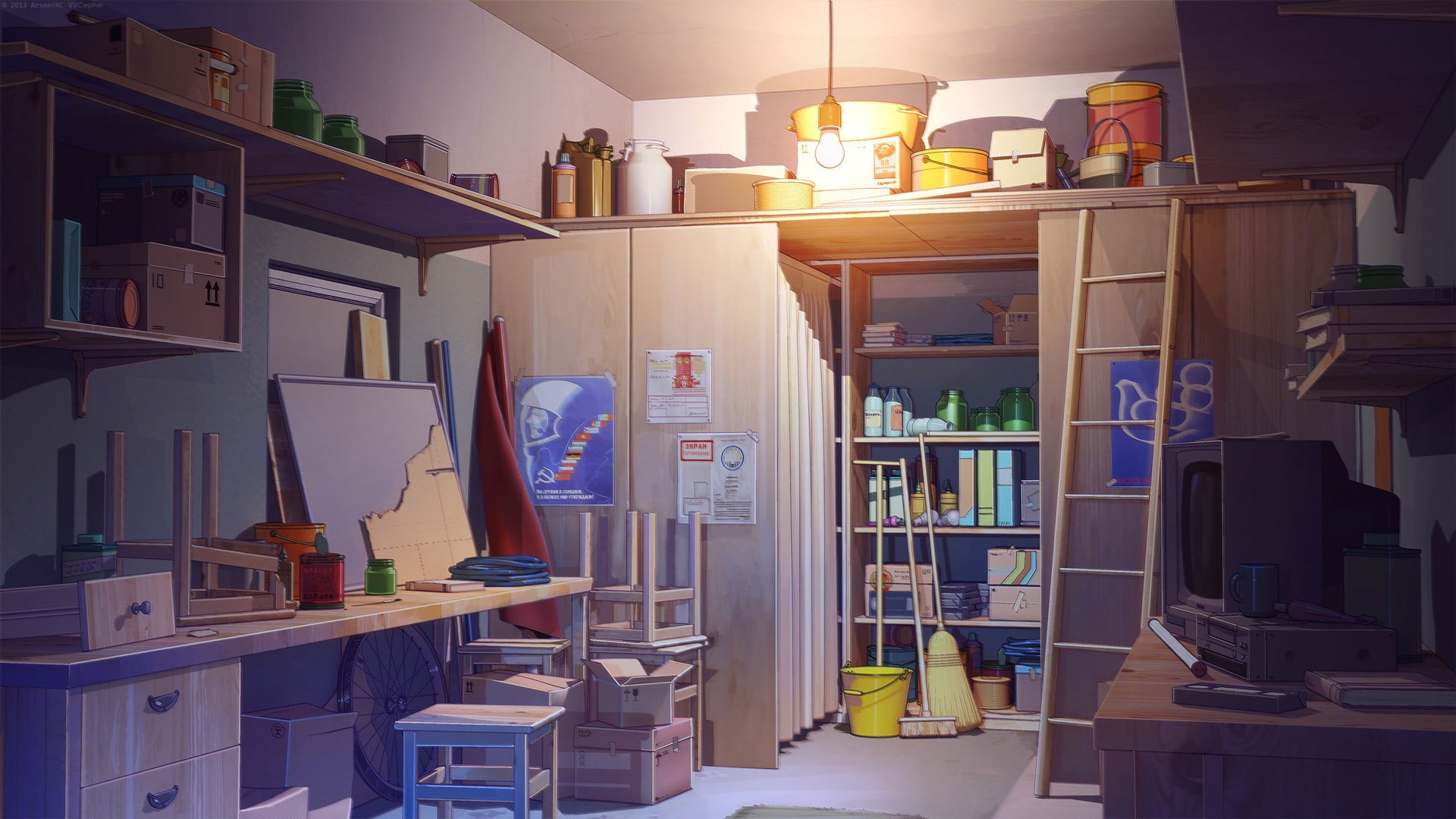 Detail Anime Bedroom Background Nomer 20