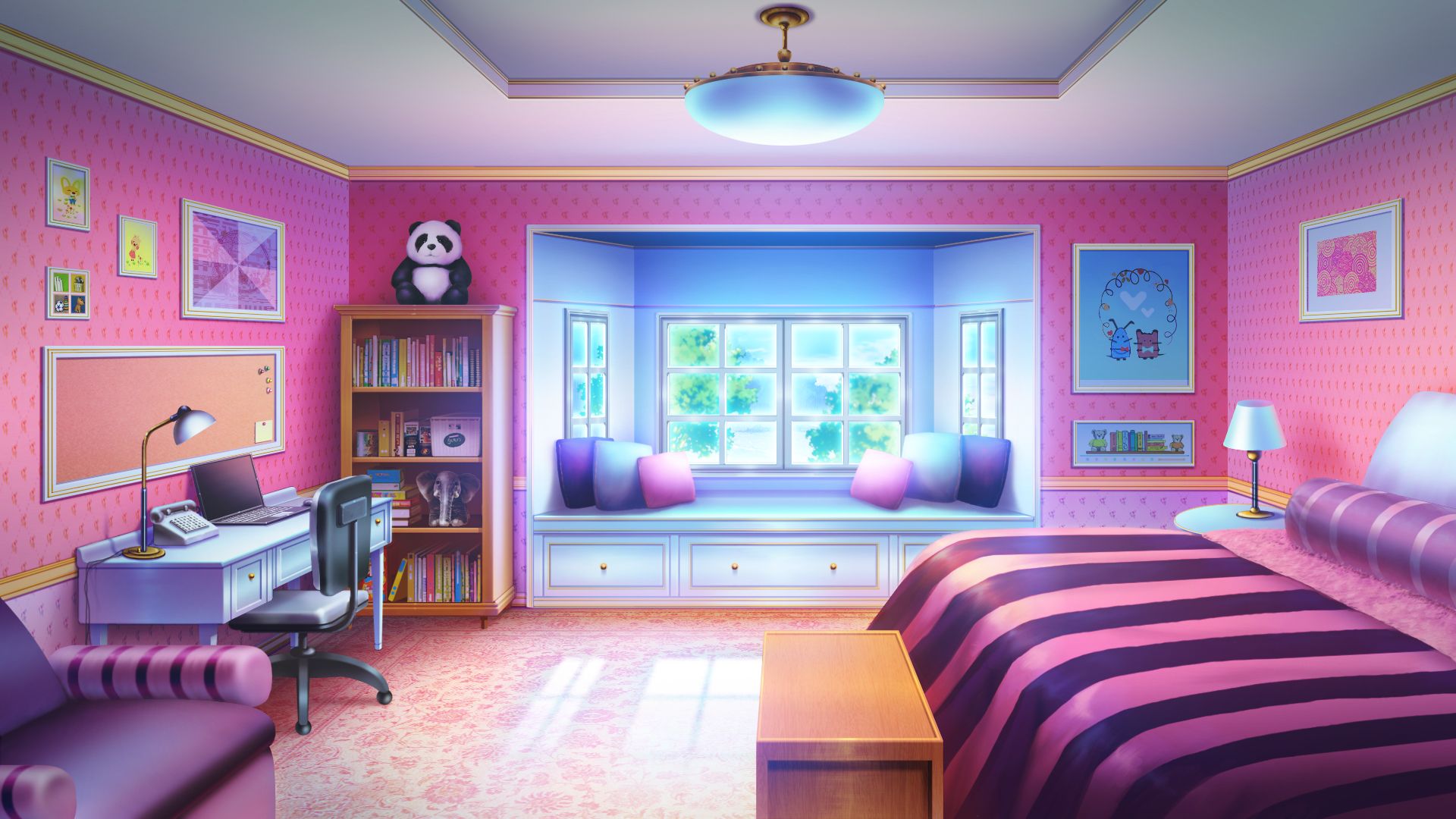 Detail Anime Bedroom Background Nomer 36