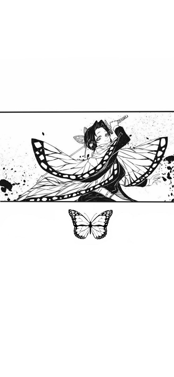 Detail Anime Black And White Wallpaper Nomer 25