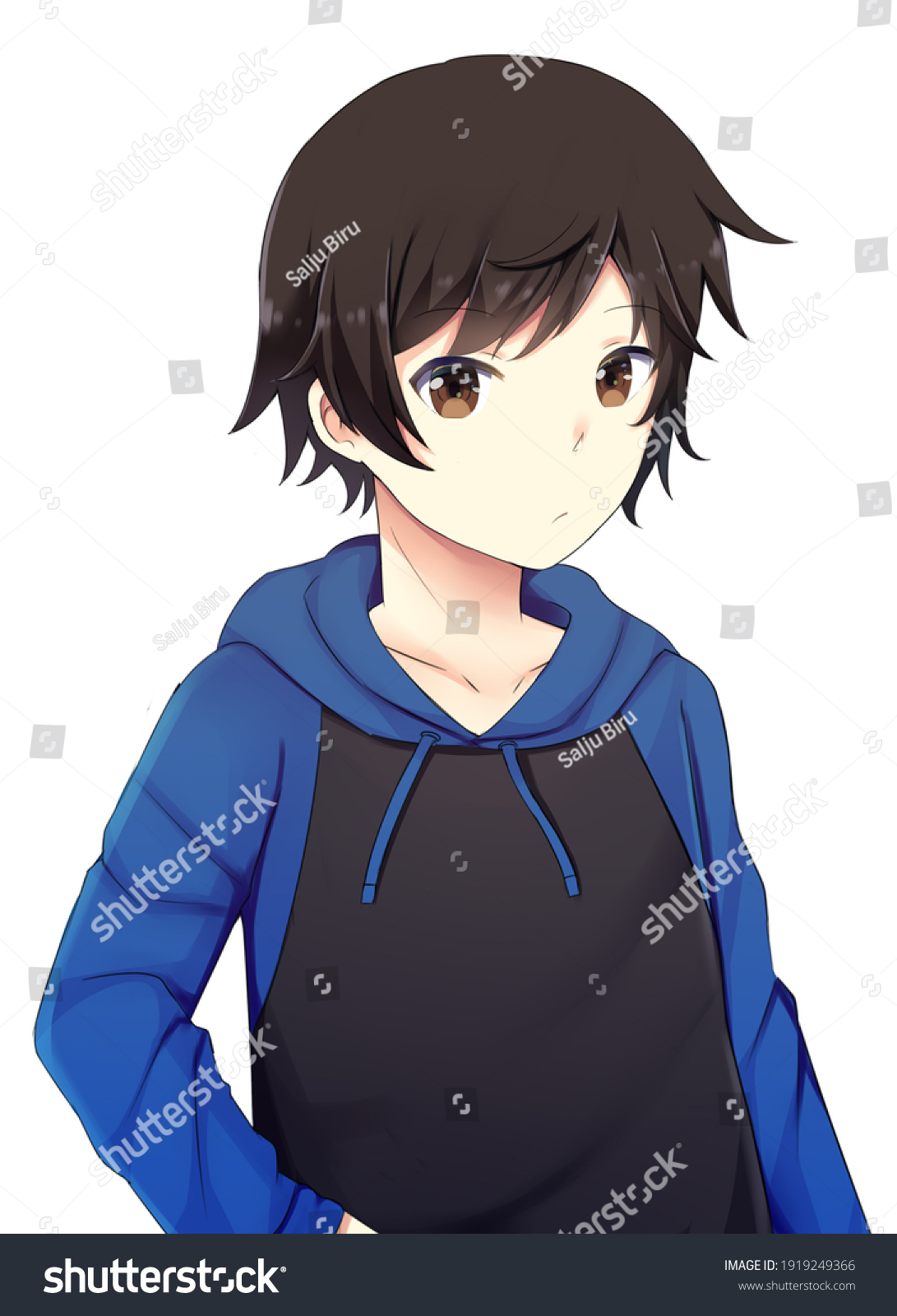 Detail Anime Boy Hoodie Nomer 9