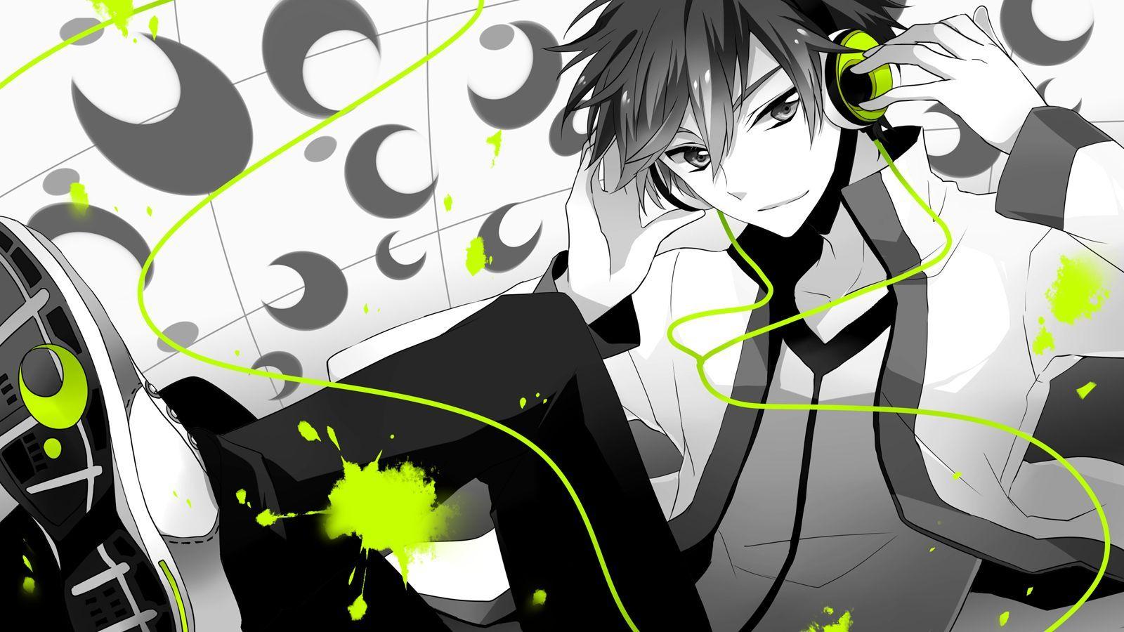 Detail Anime Boy With Headphones Nomer 37