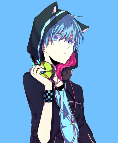 Detail Anime Boy With Headphones Nomer 5