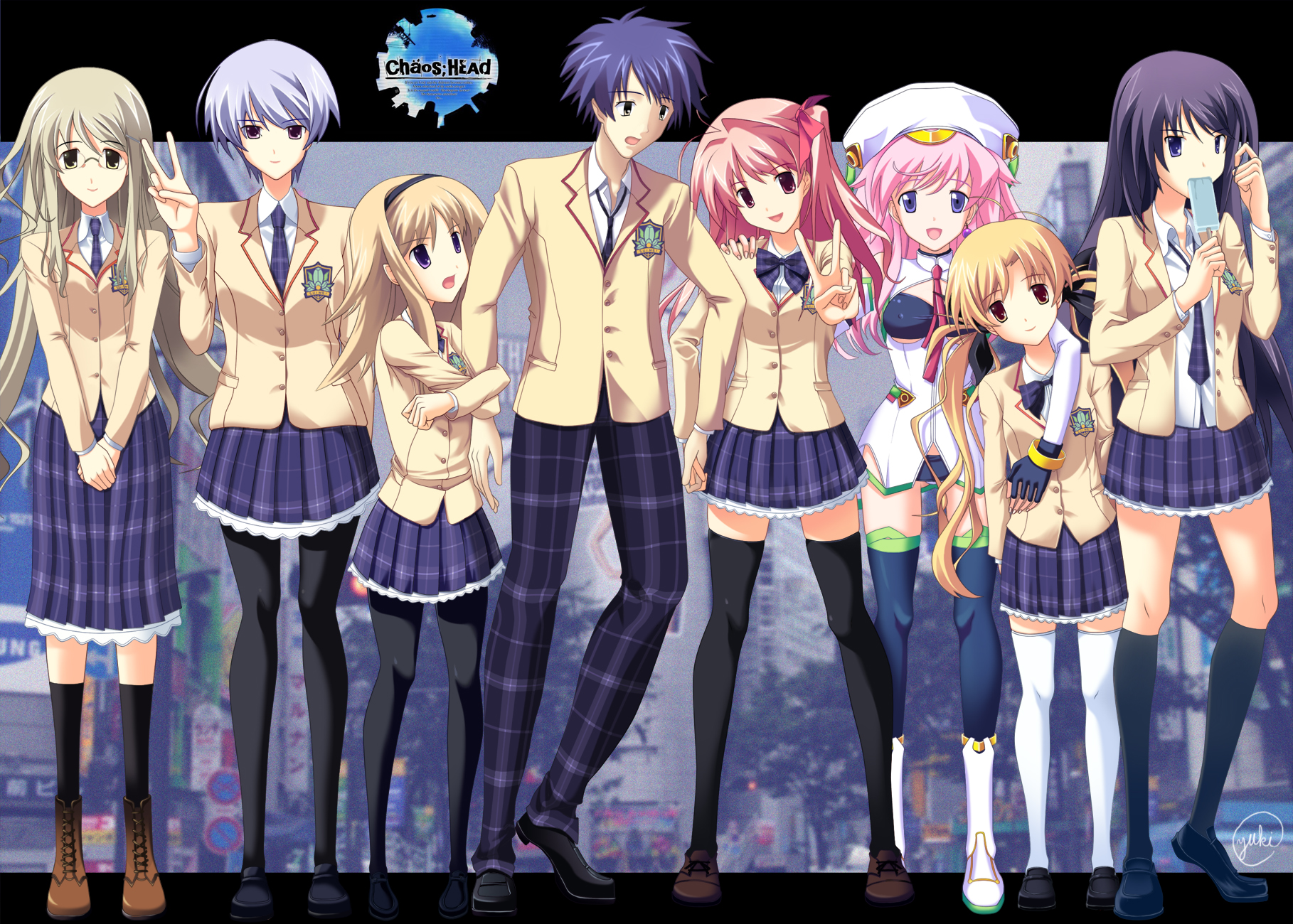 Detail Anime Chaos Head Nomer 11