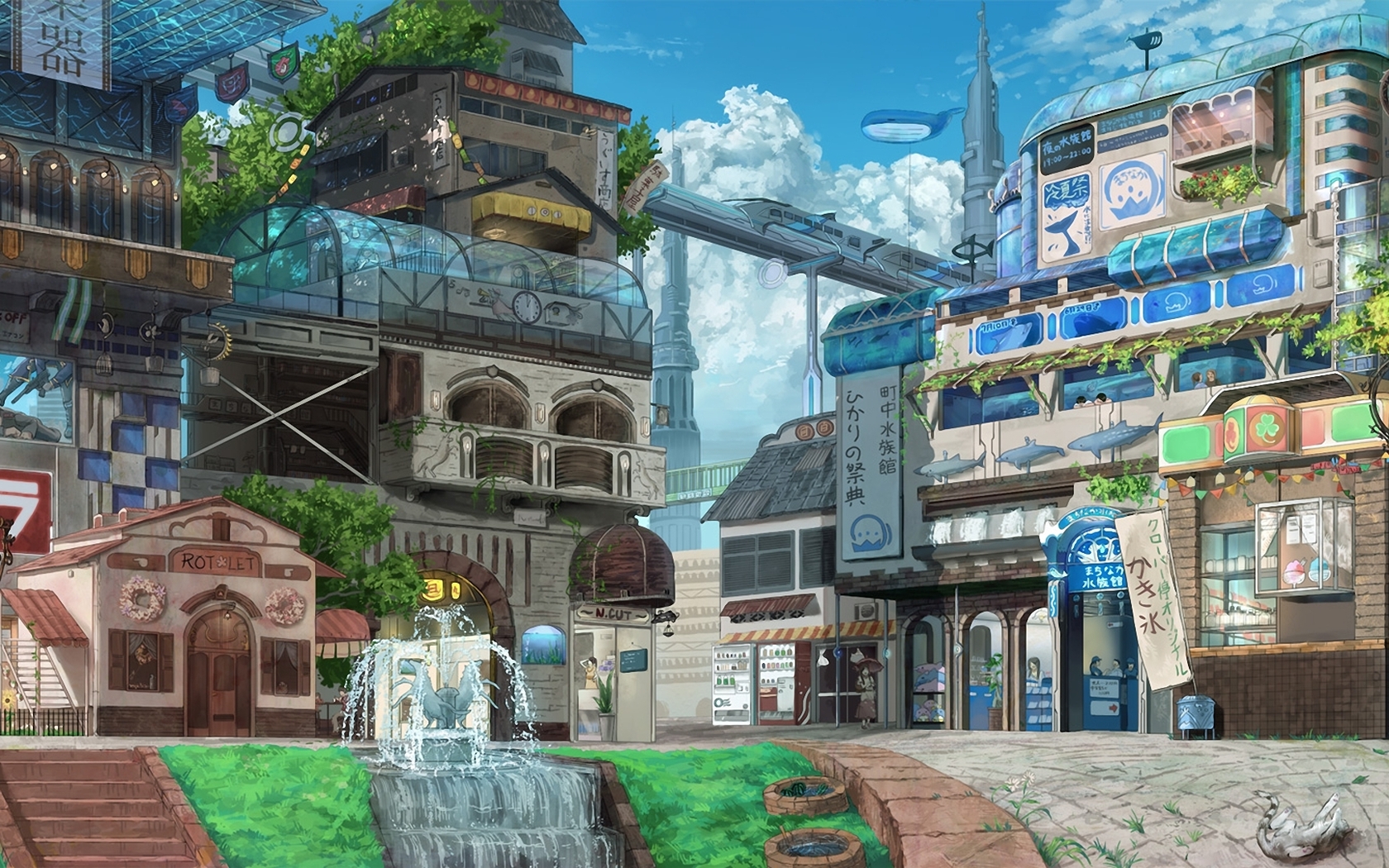 Detail Anime City Background Nomer 54