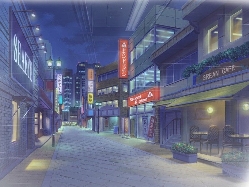 Detail Anime City Street Background Nomer 11