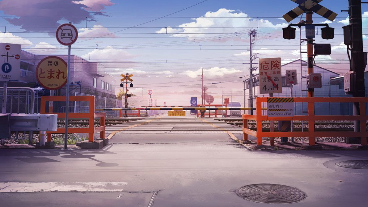 Detail Anime City Street Background Nomer 12