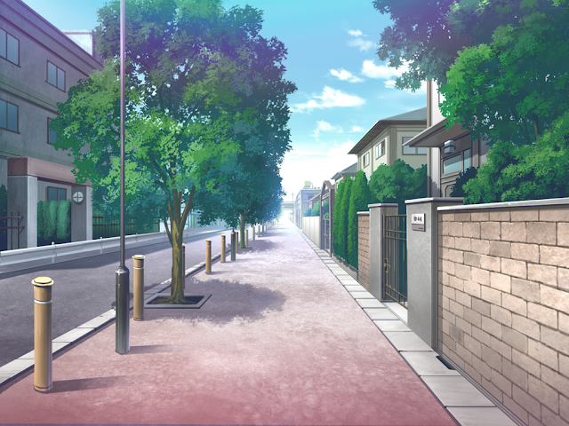 Detail Anime City Street Background Nomer 14