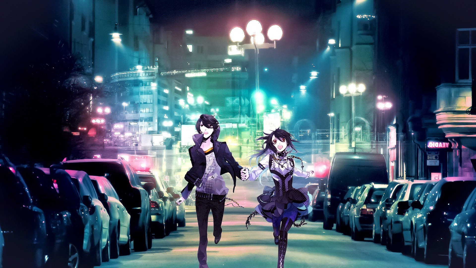 Detail Anime City Street Background Nomer 21