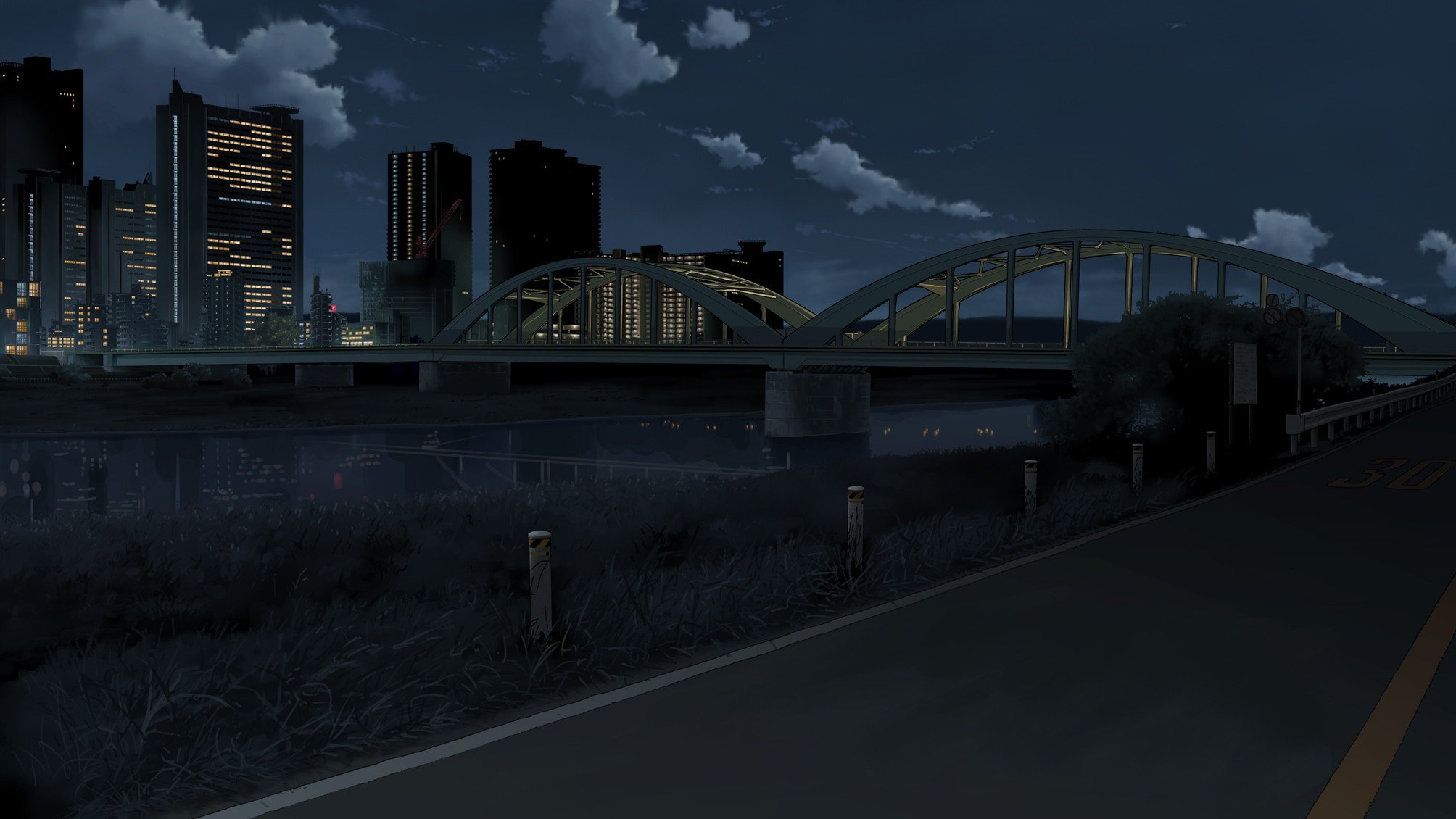 Detail Anime City Street Background Nomer 30