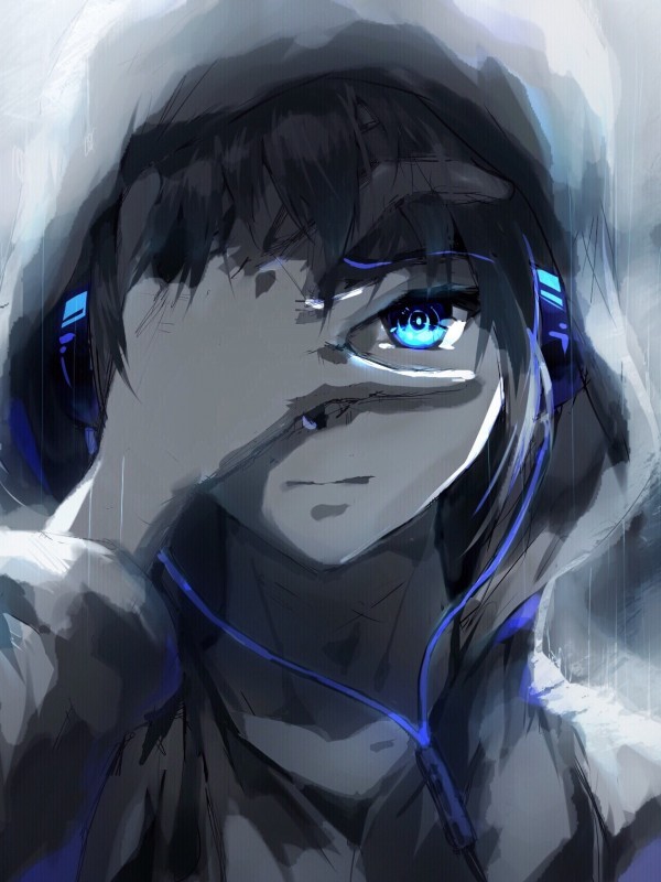 Detail Anime Cool Boy With Headphones Nomer 48