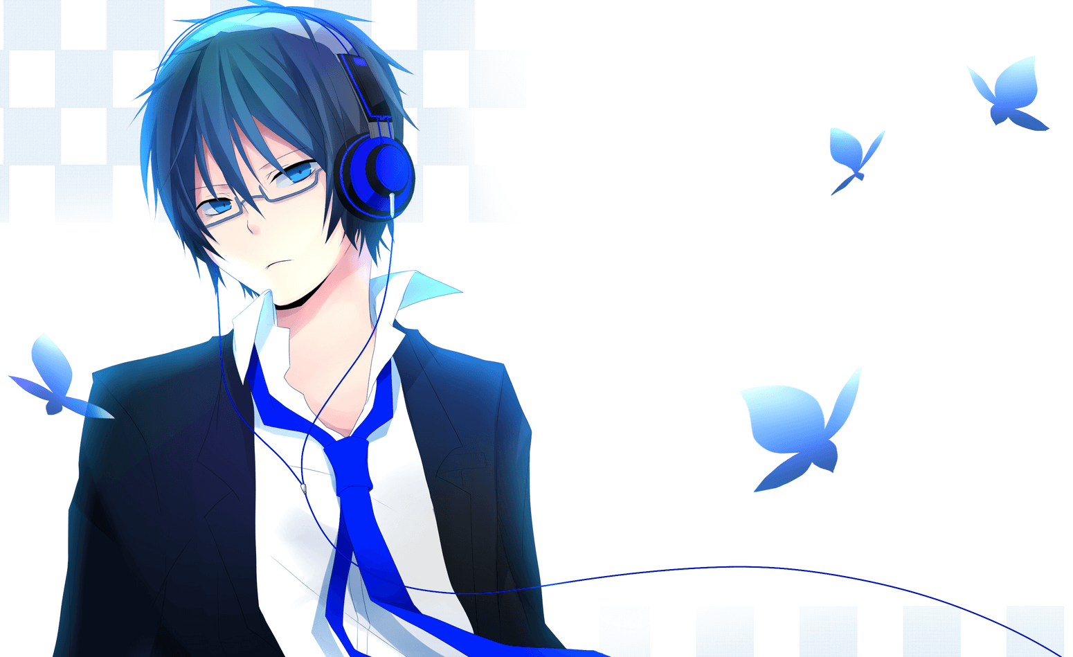 Detail Anime Cool Boy With Headphones Nomer 53