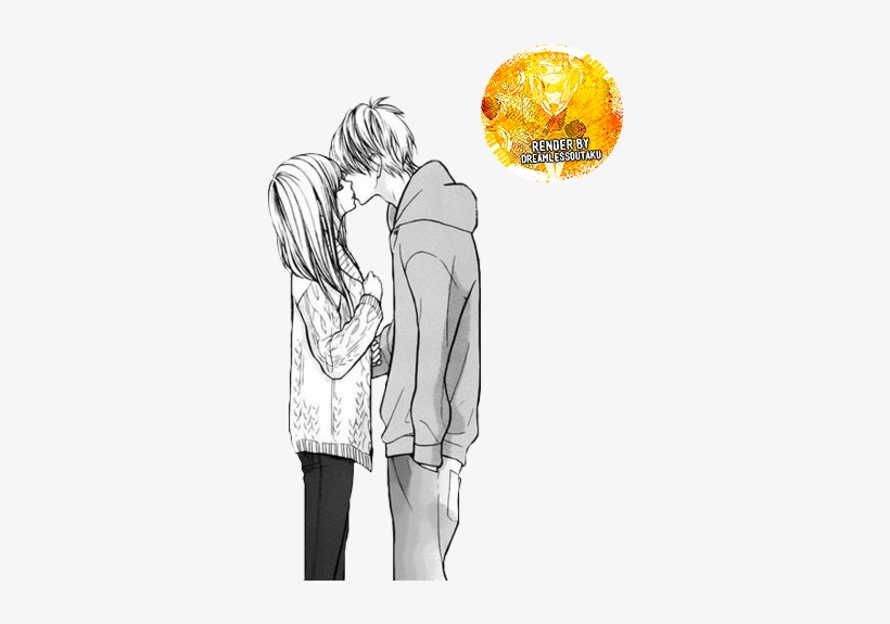 Download Anime Couple Black And White Nomer 46