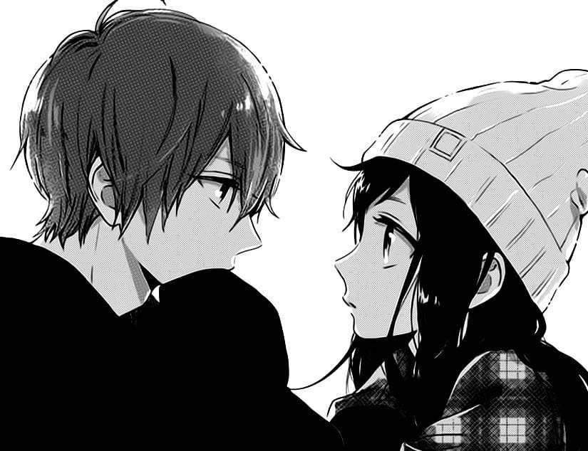 Detail Anime Couple Black And White Nomer 10