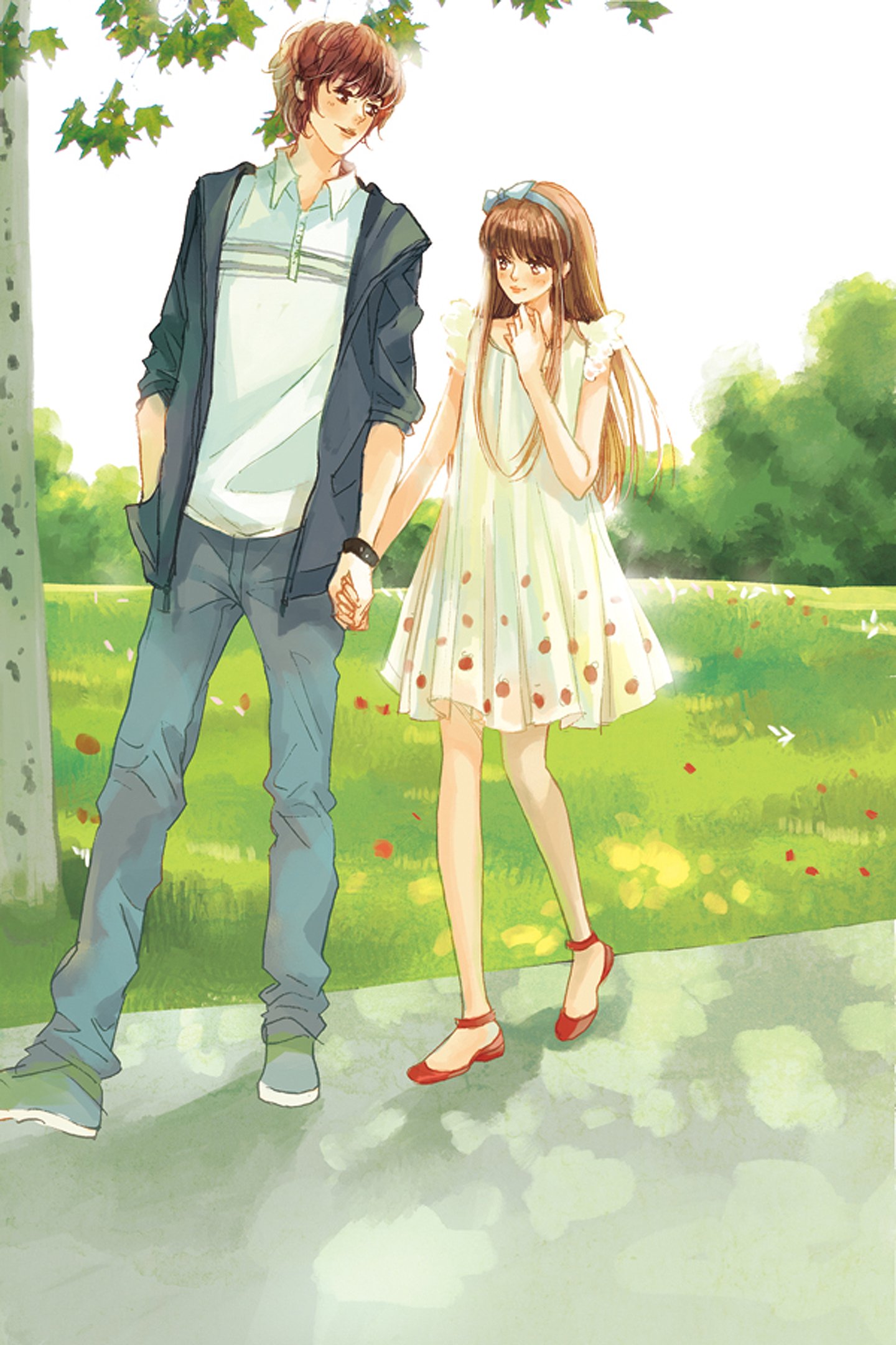 Detail Anime Couple Holding Hands Nomer 23