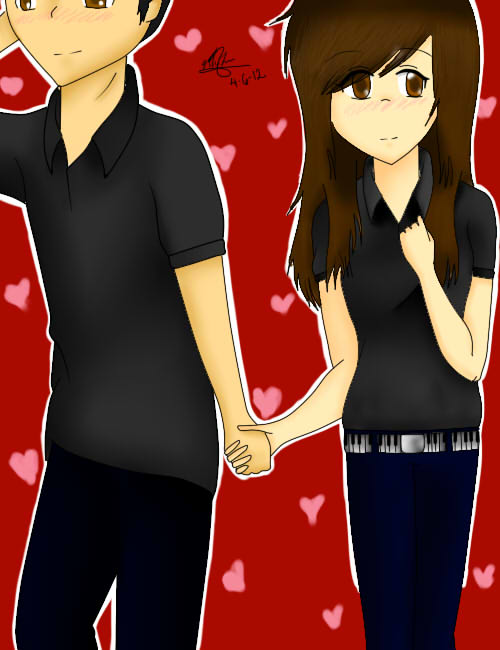 Detail Anime Couple Holding Hands Nomer 39