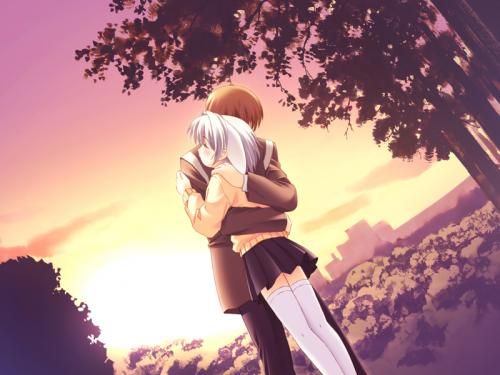 Detail Anime Couple Hug Nomer 19