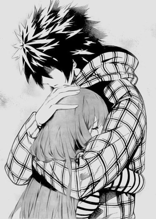 Detail Anime Couple Hug Nomer 32