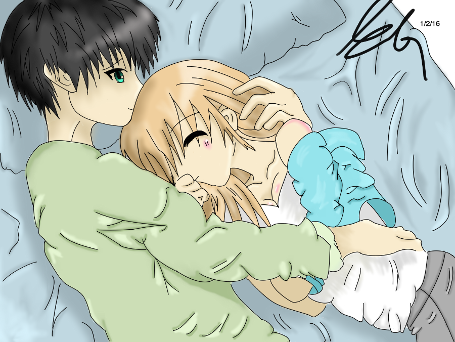 Detail Anime Couple Hugging Nomer 39