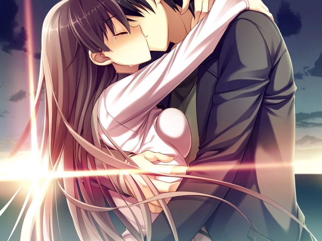 Detail Anime Couple Kiss Nomer 2