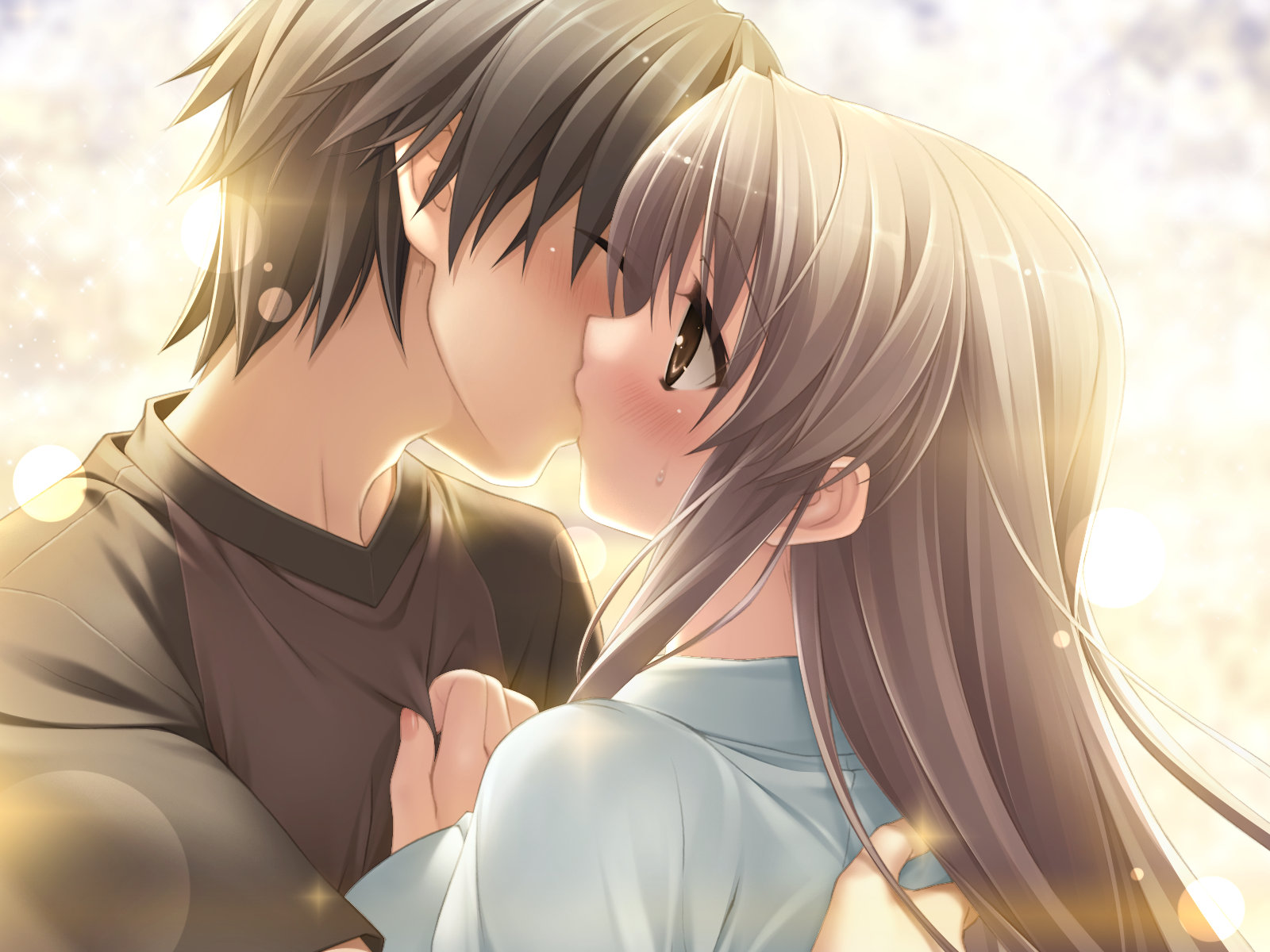 Detail Anime Couple Kiss Nomer 11