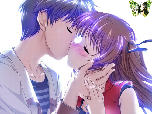 Detail Anime Couple Kiss Nomer 14